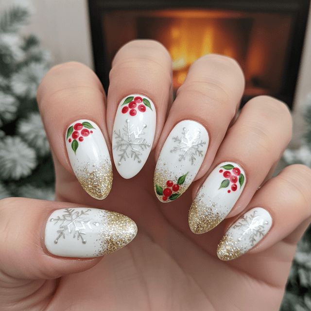 Christmas Nail Art