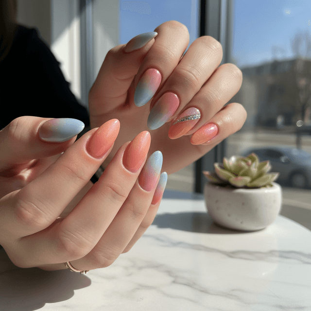 Photo-real Salon Gradient Nails
