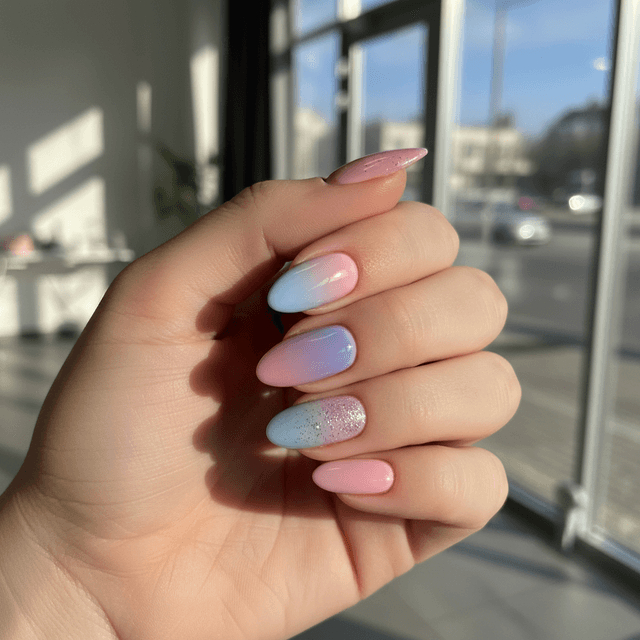 Photo-real Salon Gradient Nails