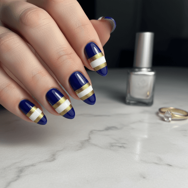 Photo-real Salon Stripes Nails
