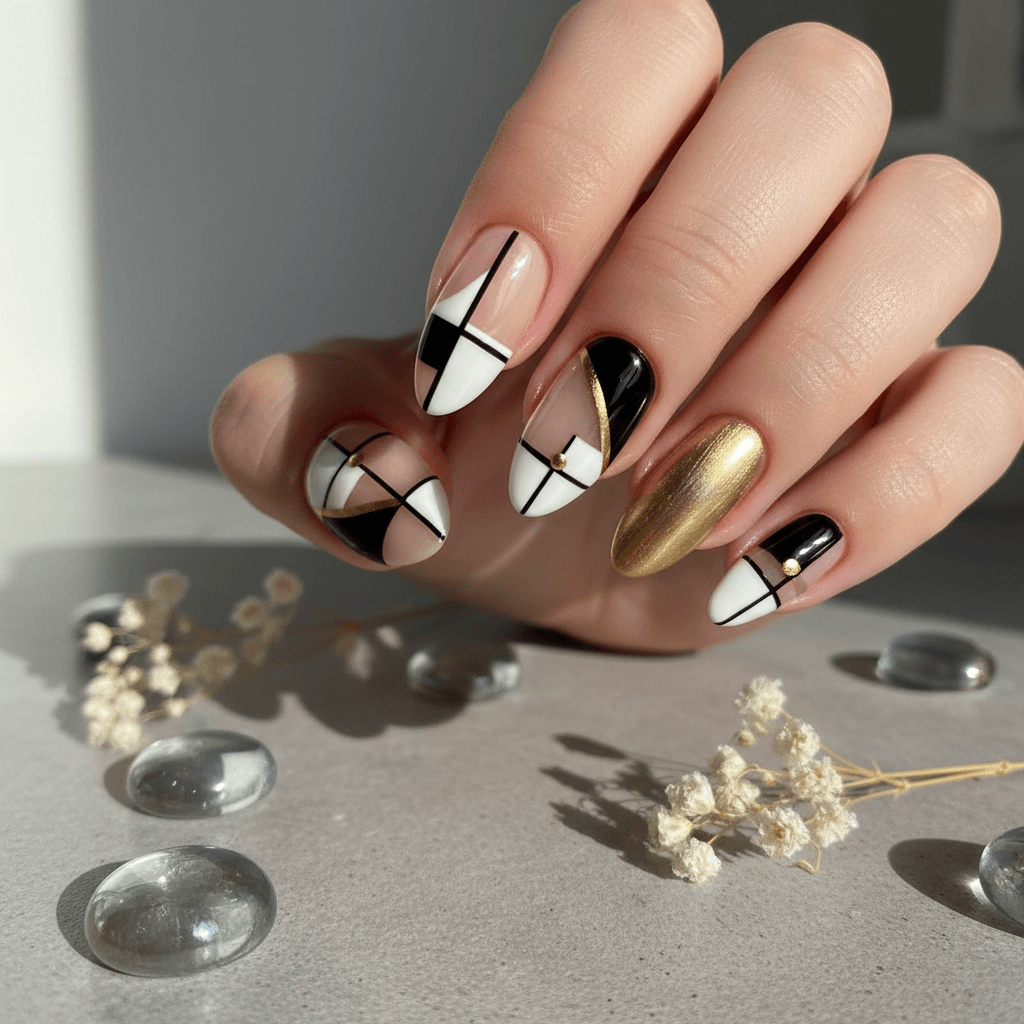 Modern Nail Art nail art design
