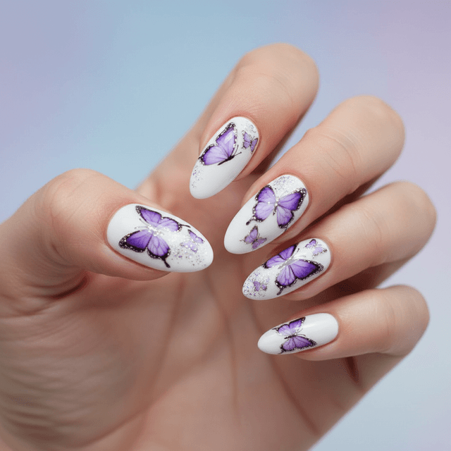 Butterfly Nail Art