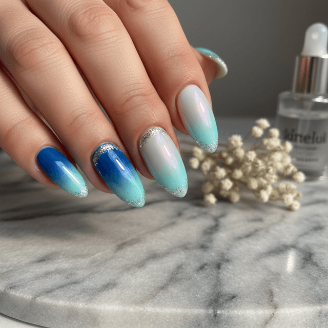 Gorgeous Photo-real Salon Gradient Nails