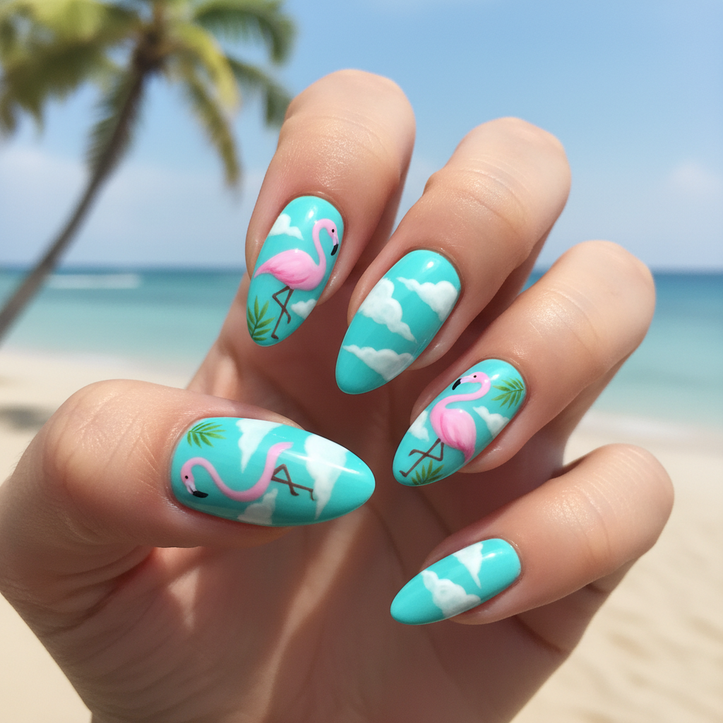 Summer Nail Art nail art design
