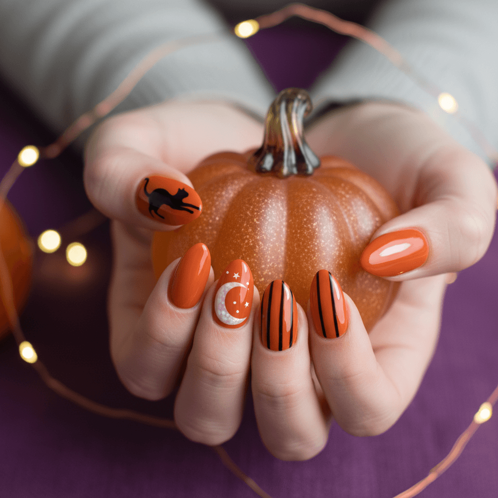 Halloween Nail Art nail art design