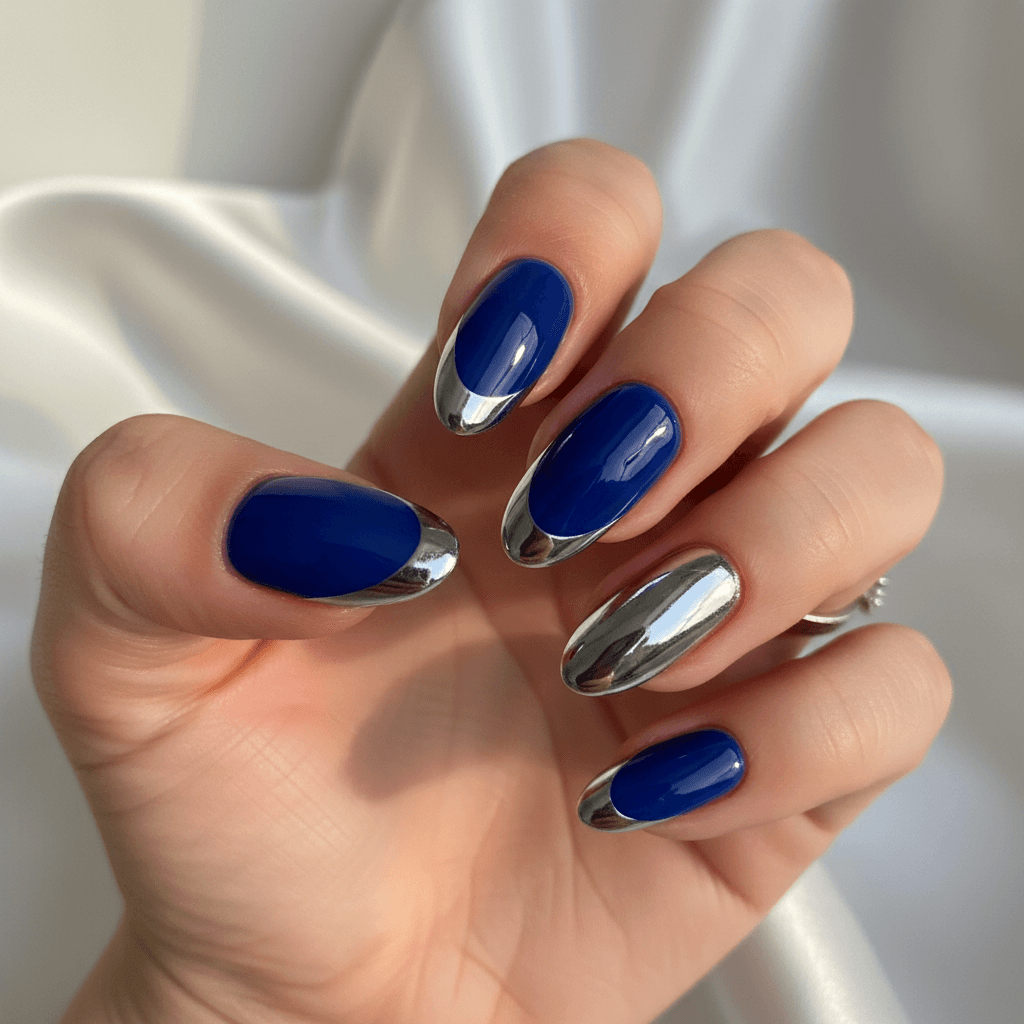 Chrome Nails nail art design