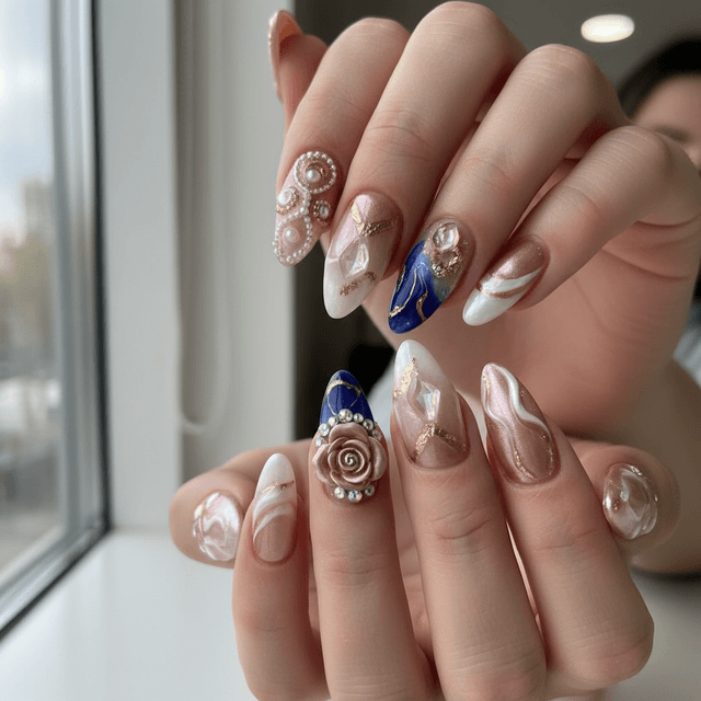 Gorgeous Photo-real Salon 3D Nails