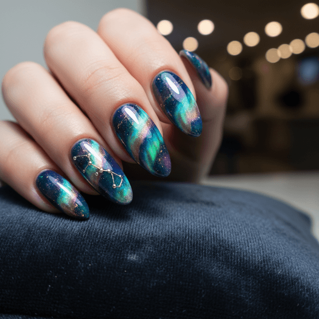 Stunning Photo-real Salon Aurora Nails